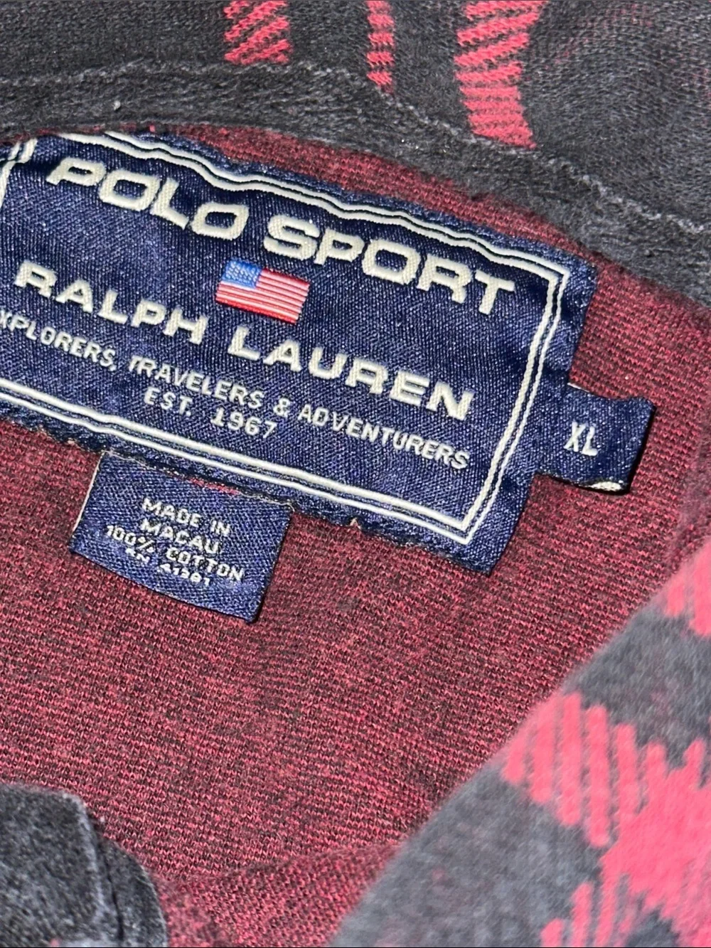Polo Ralph Lauren plaid pullover